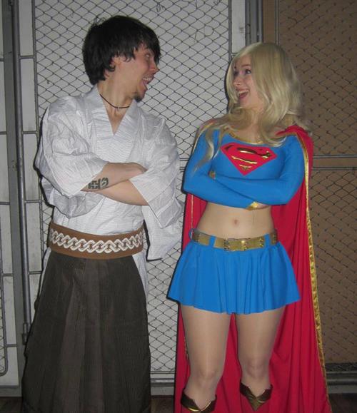 Enji Night Pictures Enji Night as Supergirl