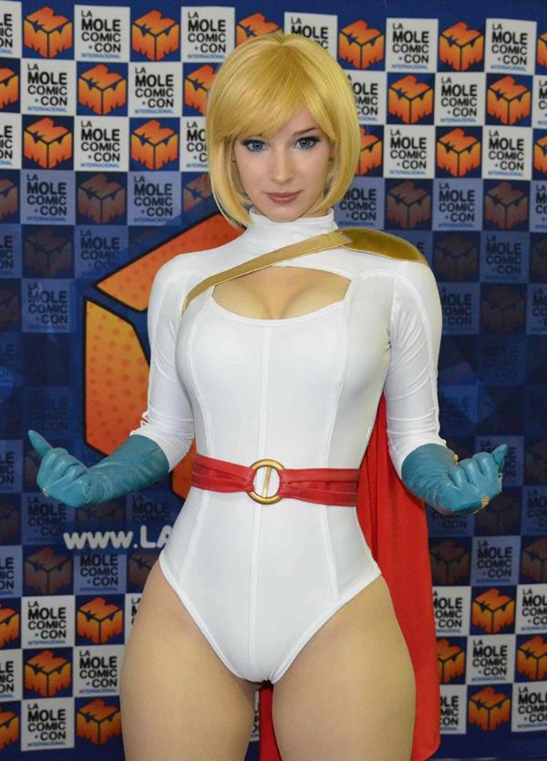 Enji Night as Powergirl