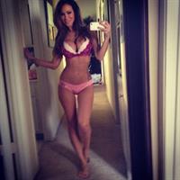 Anonymous in lingerie taking a selfie