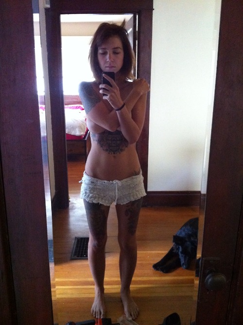 Anonymous taking a selfie