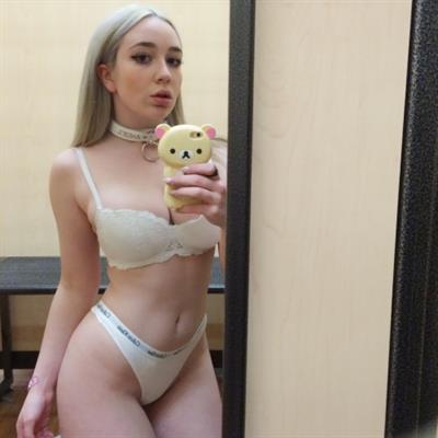 Anonymous in lingerie taking a selfie