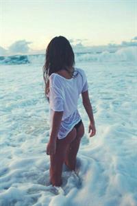 Anonymous in a bikini