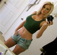 Anonymous taking a selfie