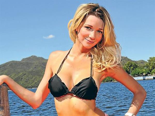 Micaela Breque in a bikini