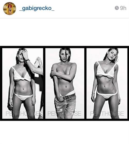 Gabi Grecko in a bikini