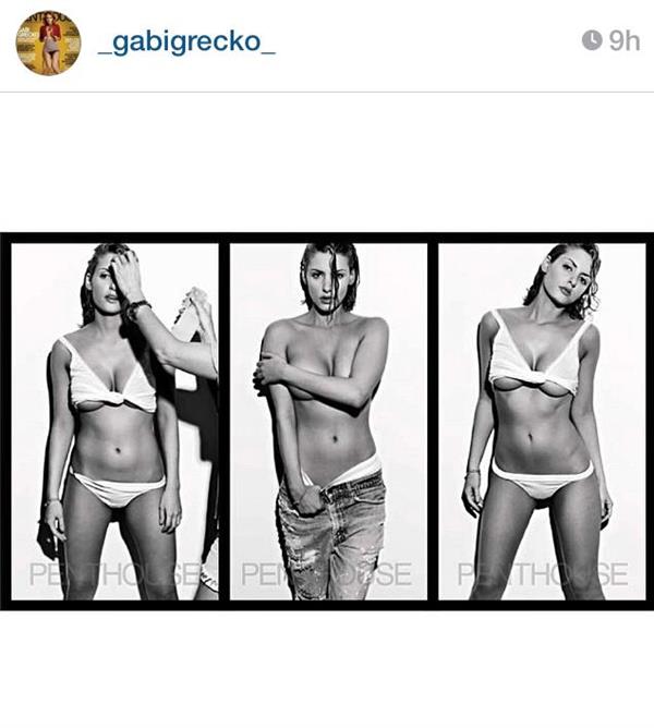 Gabi Grecko in a bikini