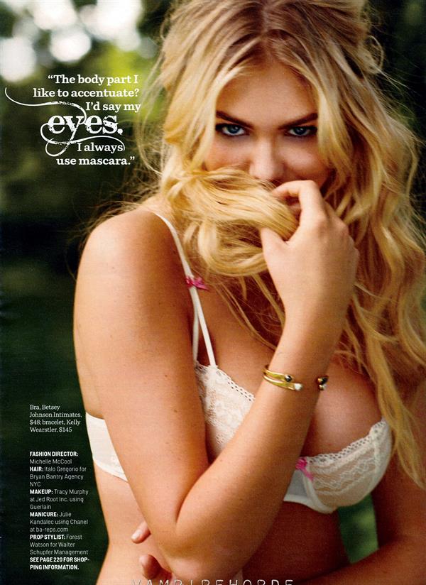 Kate Upton in lingerie