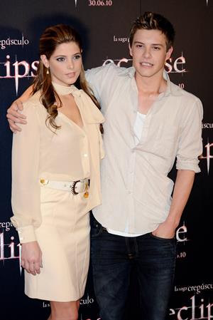 Ashley Greene photocall for the Twilight Saga Eclipse on June 28, 2010 in Madrid, Spain