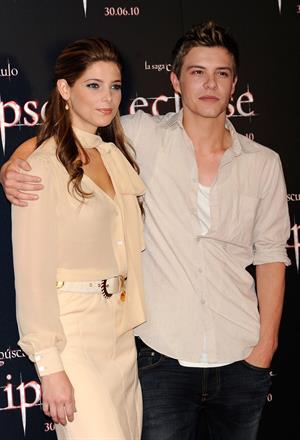 Ashley Greene photocall for the Twilight Saga Eclipse on June 28, 2010 in Madrid, Spain