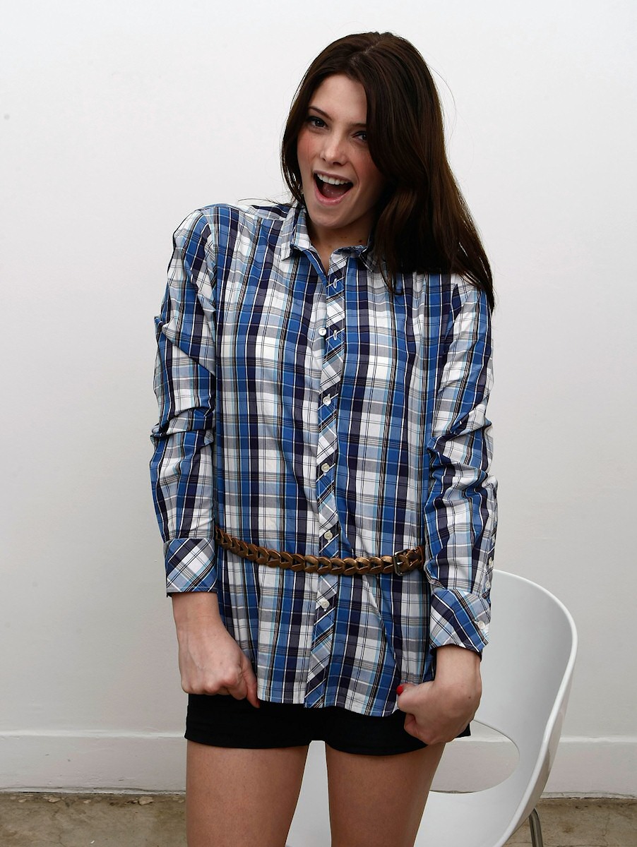 Ashley Greene portraits wearing Miss Me at the Miss Me Showroom in Los Angeles 