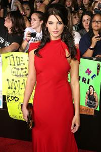 Ashley Greene attends the Twilight Saga New Moon premiere held at the Mann Village Theatre in Westwood, California 