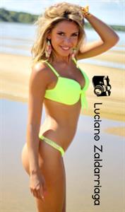 Luly Drozdek in a bikini