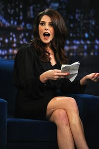 Ashley Greene Late Night with Jimmy Fallon in NY on November 15, 2011