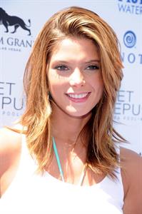 Ashley Greene hosts a pool party at the Wet Republic on August 7, 2010 in Las Vegas, Nevada