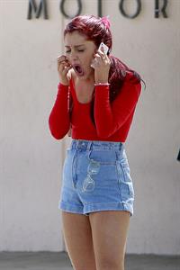 Ariana Grande at the DMV in Los Angeles on June 13, 2012