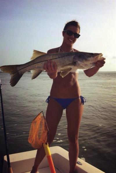 Anonymous in a bikini