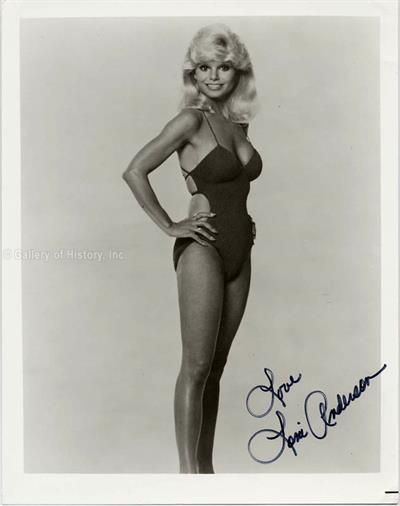 Loni Anderson in a bikini