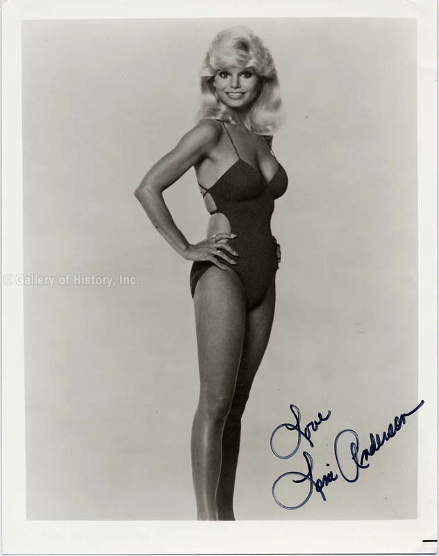 Loni Anderson in a bikini