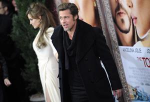 Angelina Jolie the Tourist world premiere in New York on December 6, 2010
