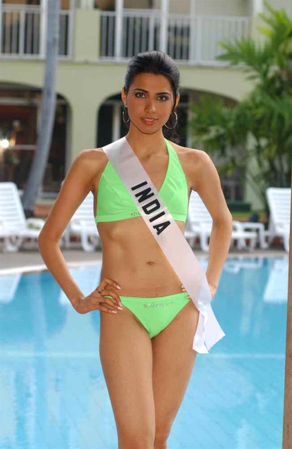 Nikita Anand in a bikini