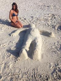 Amber Sym in a bikini