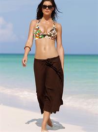 Hilary Rhoda in a bikini