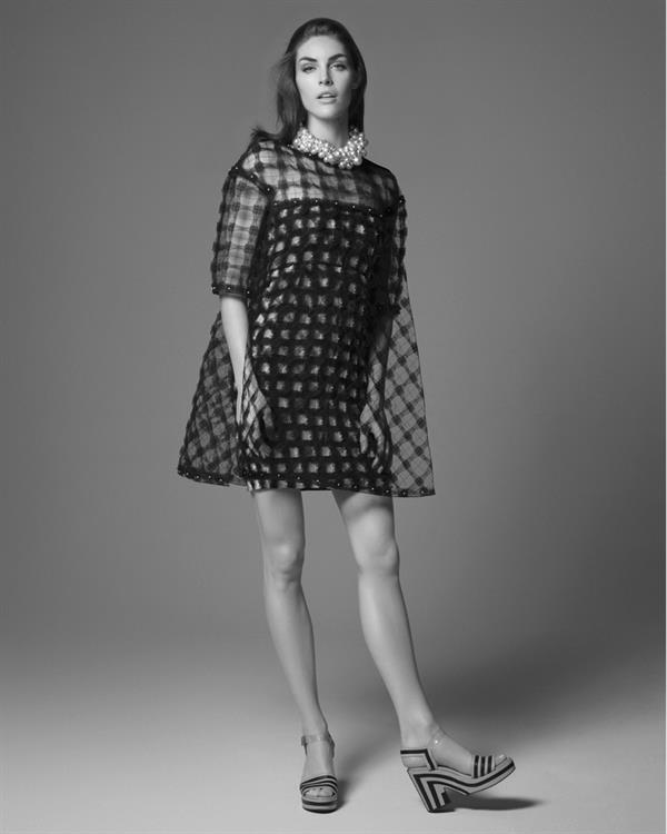 Hilary Rhoda Has a New York State of Mind for Bergdorf Goodman Spring 2013