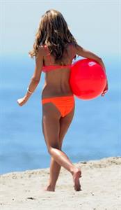 Audrina Patridge in a bikini - ass