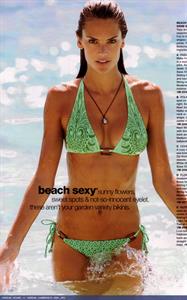 Alessandra Ambrosio in a bikini