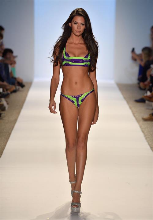 Anonymous in a bikini