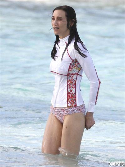 Nancy Shevell in a bikini