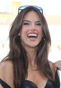 Alessandra Ambrosio for Victoria's Secret Swim collection 2011 launch on March 30, 2011