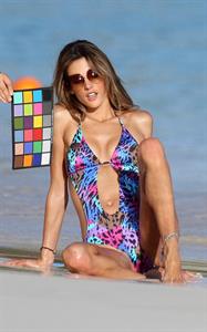 Alessandra Ambrosio in a bikini