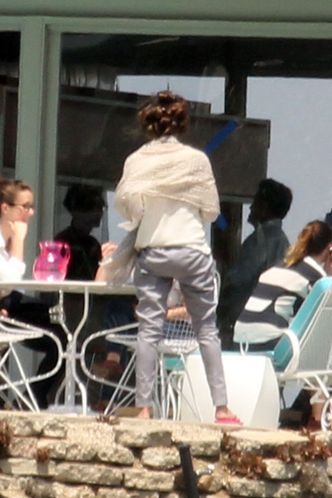 Jessica Alba posing for a magazine photoshoot on June 15, 2012