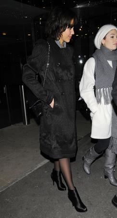 Jessica Alba night out in London February 13, 2010 