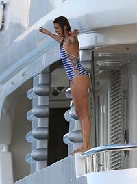 Nina Dobrev in a bikini