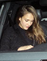 Jessica Alba out for dinner at Matsuhisa Restaurant in Beverly Hills on March 22, 2012
