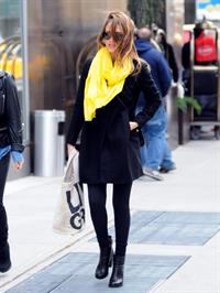 Jessica Alba out and about in New York on March 9, 2012