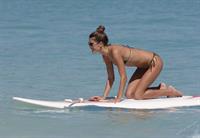 Alessandra Ambrosio in a bikini