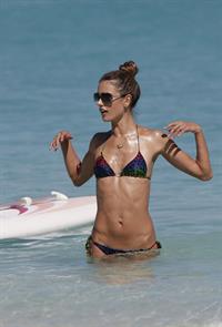 Alessandra Ambrosio in a bikini