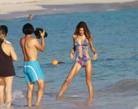 Alessandra Ambrosio in a bikini