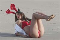 Alessandra Ambrosio in lingerie - ass