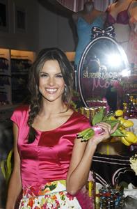 Alessandra Ambrosio Victoria's Secret Heavenly Flowers Fragrance launch April 24, 2010 