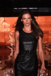Alessandra Ambrosio on the runway at Colcci Fashion Show on January 30, 2011