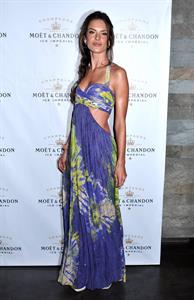 Alessandra Ambrosio Follow the Sun Event on June 24, 2010 