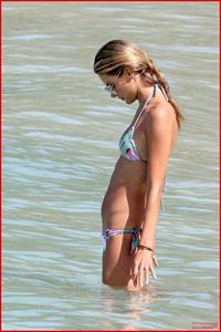 Alessandra Ambrosio Saint Barthelemy Candids on January 22, 2009 