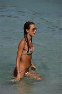Alessandra Ambrosio in a bikini