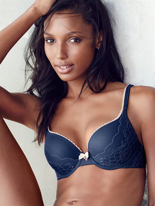 Jasmine Tookes in lingerie