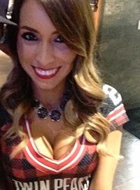 Amber Herst taking a selfie