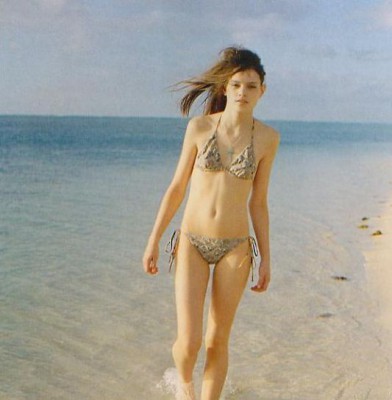 Kika-Rose Ridley in a bikini